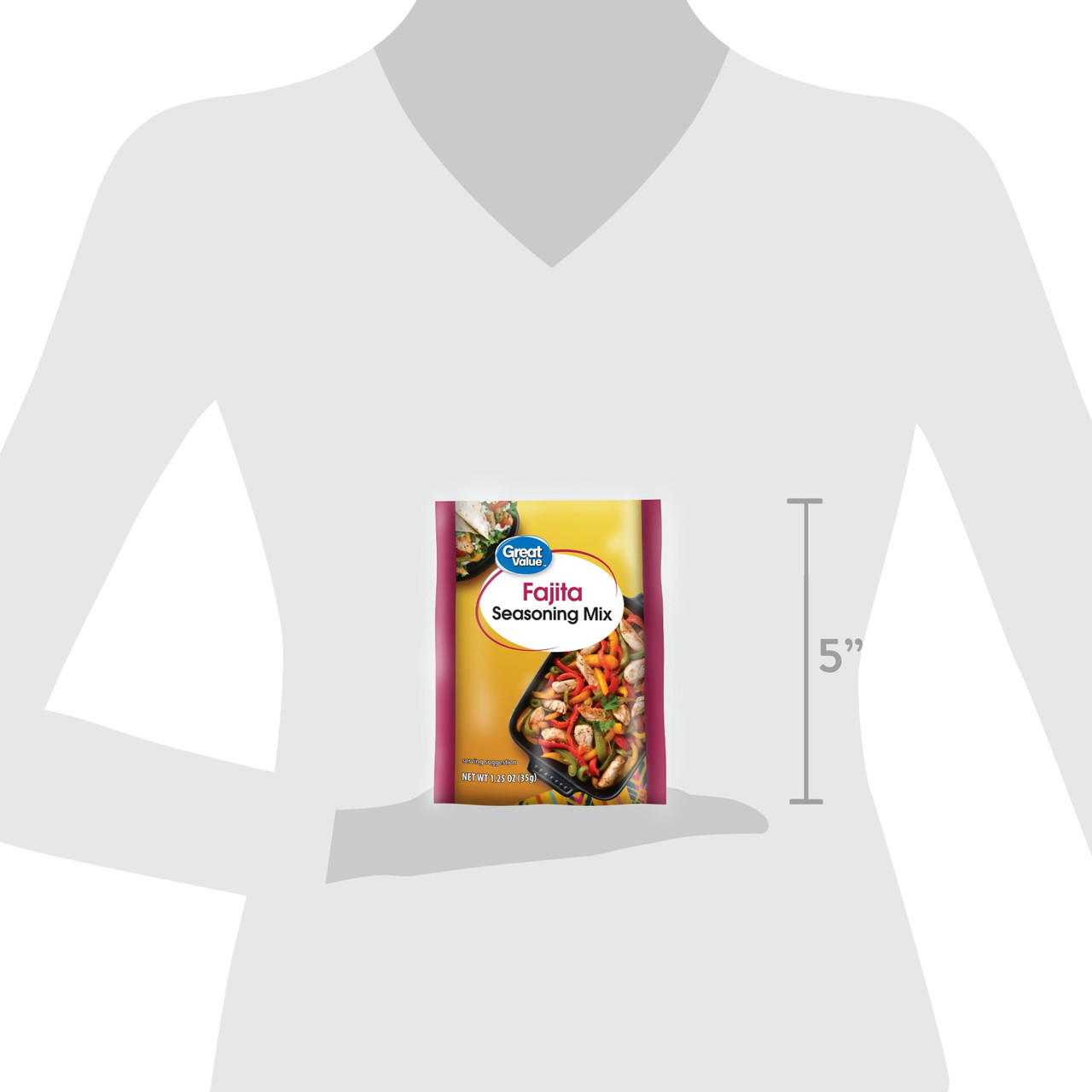 Great Value Fajita Seasoning Mix, 1.25 Oz